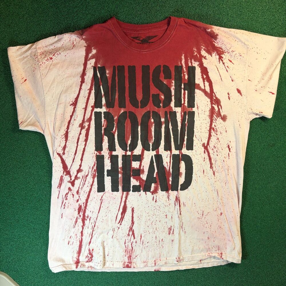 Size 3XL Mens - Mushroomhead Control Blood Splatter X Face Metal Band T Shirt